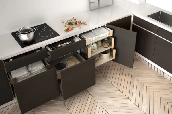 A magic pull-out to story your daily utensils