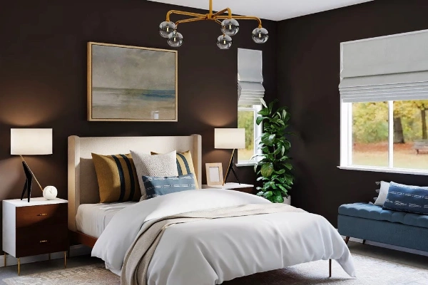 A Victorian-style Bedroom that will you will like royalty